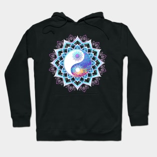 Pastel Symbol of Yin Yang Hoodie